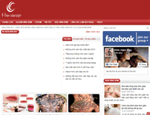 Tablet Screenshot of hinhxamdep.info